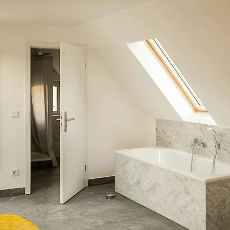 Wide View On Nature From The Manor House On Ruegen